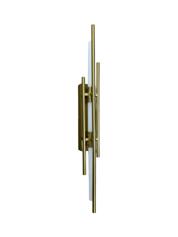 Aplică LED de perete pentru interior, AVI®, 60 cm, 7W, schelet metalic auriu, 3 tipuri de lumină, AVI-5654 [4]