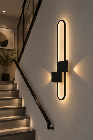 Aplică LED de perete pentru interior, AVI®, 60 cm, 8-24W, 3 tipuri de lumină, AVI-5648 [1]