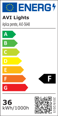 Aplică LED de perete pentru interior, AVI®, 60 cm, 8-24W, 3 tipuri de lumină, AVI-5648 [4]