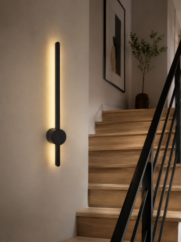 Aplice si plafoniere - Aplică LED de perete pentru interior, AVI®, 60 cm, (8-27W) x 2, 3 tipuri de lumină, AVI-5642