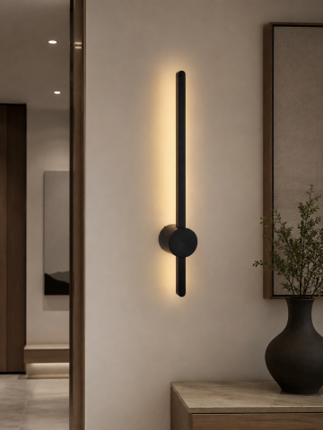 Aplică LED de perete pentru interior, AVI®, 60 cm, (8-27W) x 2, 3 tipuri de lumină, AVI-5642 [1]