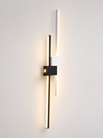 Aplică LED de perete pentru interior, AVI®, 80 cm, 24W, 3 tipuri de lumină, suport metalic, AVI-5625 [3]
