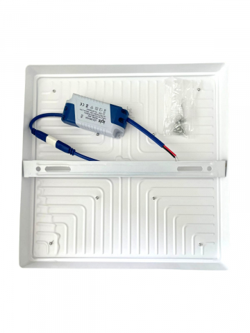 Aplica patrata 36W, plafoniera LED 23 x 23 x 4 cm, lumina rece 6500k, AVI-3607 [1]