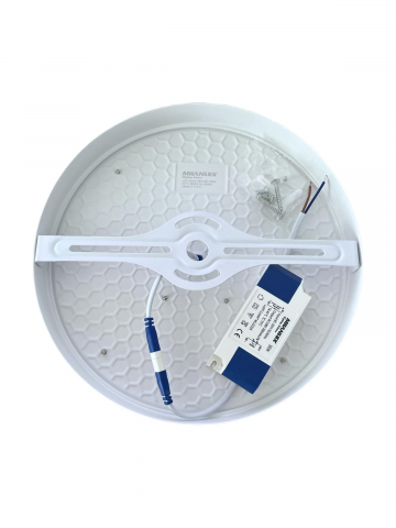 Aplica perete, Metal, LED integrat 36W, Lumina rece, 22cm [2]