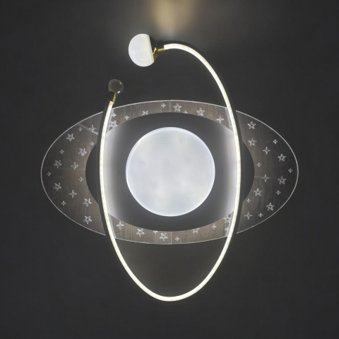 Aplica - plafoniera LED 52 x 52 cm, lumina rece, calda si neutra, AVI-4687 [1]