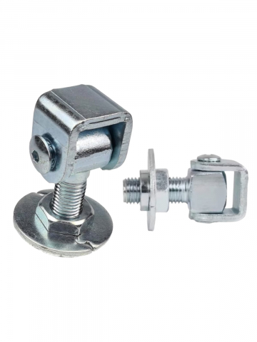 Kit-uri automatizari porti si usi garaj - Balama reglabila M16, Ø52mm placa prindere rotunda, pentru porti batante, AVI-2767