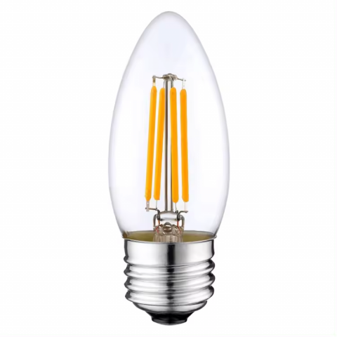 Becuri - Bec decorativ C35 led, vintage, 6w. E27, lumina calda, AVI-4433