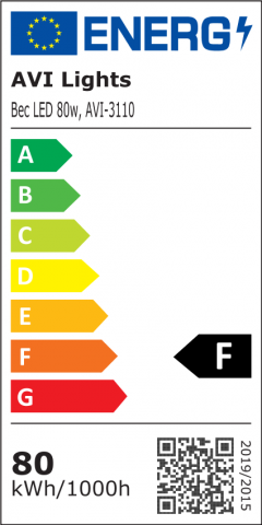 Bec LED 80w, E27, AVI-3110 [2]