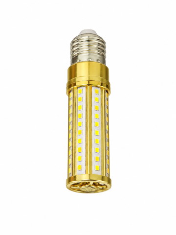Casa - Bec LED decorativ E27, AVI®, 11W, 3 tipuri de lumină, finisaj auriu, AVI-5714