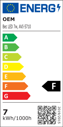 Bec LED G9, AVI®, 7W, 112 LED-uri, 3 tipuri de lumină, AVI-5710 [1]