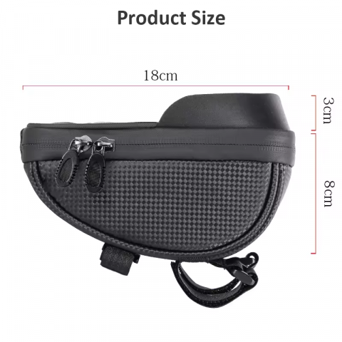 Borseta pentru biciclete cu husa telefon 17.5 x 8.5 cm, touchscreen sensitive, impermeabila, AVI-4330 [4]