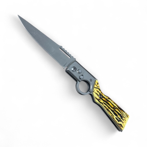 Camping, Outdoor & Bushcraft - Briceag pliabil AVI®, lamă 11 cm, lungime totală 25 cm, grosime lamă 2 mm, 145 g, AVI-5040