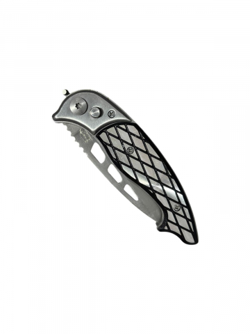 Briceag pliabil, lamă 8,5 cm, lungime totală 20,5 cm, grosime lamă 2 mm, 120 g, cu husă, AVI-5083 [1]