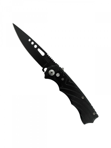 Camping, Outdoor & Bushcraft - Briceag pliabil, lamă 8,5 cm, lungime totală 20,5 cm, grosime lamă 2 mm, 125 g, cu husă, AVI-5065