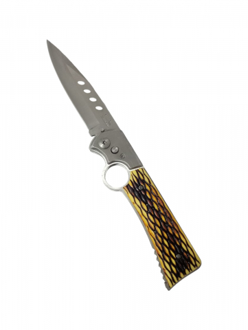 Camping, Outdoor & Bushcraft - Briceag pliabil model os, lama 10cm, AVI-2352