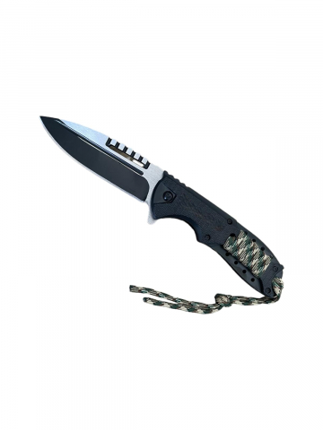 Camping, Outdoor & Bushcraft - Briceag tactic premium, de supravietuire, pliabil, lama 9 cm, AVI-4188