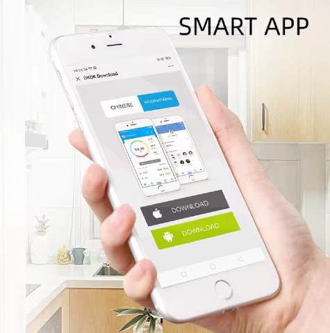 Cantar corporal smart, cu aplicatie dedicata, 28 x 28 cm, 180kg, alb, AVI-4448 [1]