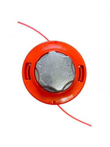 Gradina - Gradinarit - Cap trimmer Ø 11cm pentru motocoasa cu buton aluminiu, portocaliu AVI-4054