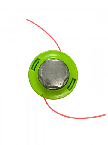 Gradina - Gradinarit - Cap trimmer Ø 11cm pentru motocoasa cu buton aluminiu, verde AVI-4052