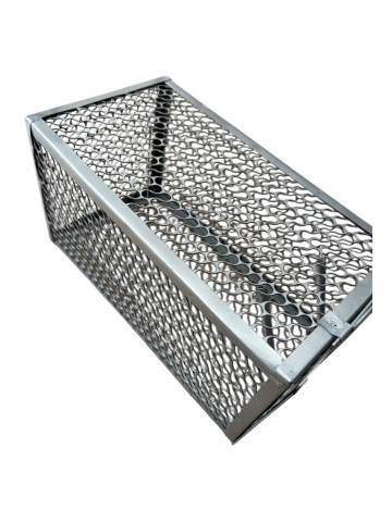 Capcana metalica mjlocie tip cusca pentru sobolani, soareci si alte rozatoare, animal friendly 27.5 x 14.5 x 14.5 cm, AVI-4752 [3]