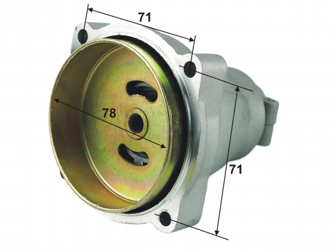 Consumabile masini gradinarit - Carcasa Ambreiaj Motocoasa China 430, 520 - 28mm - 9 Caneluri