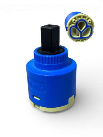 Cartuș schimb baterie chiuvetă multifuncțională, AVI®, Ø 35 mm, înălțime 54 mm, buton reglaj temperatură, AVI-X4089 [2]