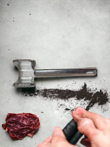 Ciocan pentru fragezit carnea, snitele, 350grame, 25cm, RC-2-350, AVI-3498 [1]