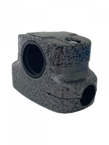 Conector cruce 28mm, sistem fixare imbinare manere coarne motocoasa cu finisaj premium, AVI-4015 [2]