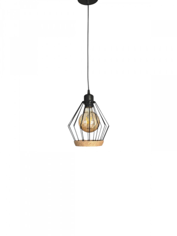 Corp de iluminat E27 tip pendul Ø corp pendul 18cm, metal, bec 4808 inclus, AVI-4811 [9]