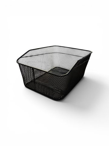 Cosuri si remorci biciclete - Coș metalic pentru bicicletă, AVI®, 38 x 30 x 17.5 cm, negru, AVI-3640