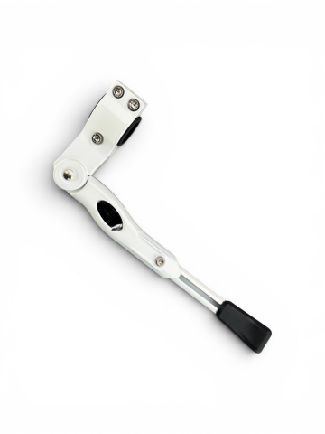 Accesorii si piese de schimb biciclete - Cric pentru bicicletă, AVI®, picior de sprijin reglabil 30-36 cm, aluminiu, negru, AVI-690A