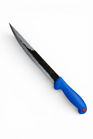Cutite si seturi de cutite - Cuțit AVI® cu lamă 22 cm, dublu tăiș, lungime totală 35 cm, mâner ergonomic, albastru, AVI-3802