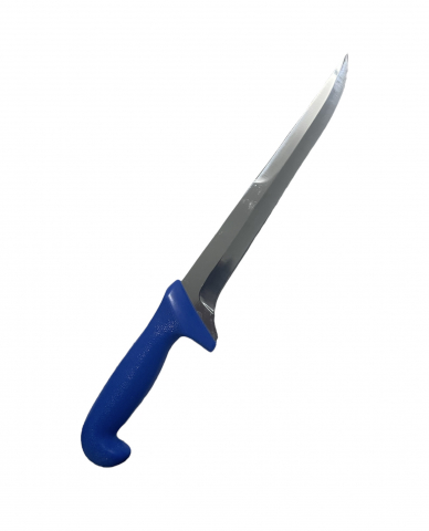 Bucatarie - Cutit de injunghiat cu dublu tais lama 24cm albastru TS-31461