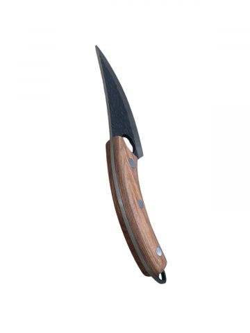 Cutit de tip japonez, full tang, maner lemn, maro, lama 14.5 cm, total 27 cm, AVI-3898 [1]