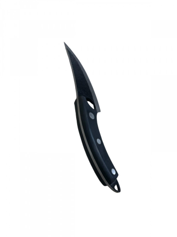 Cutit de tip japonez, full tang, maner lemn, negru, lama 15 cm, total 27.5 cm, AVI-3899 [1]