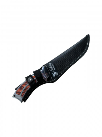 Cutit de vanatoare lama 16cm, total 28cm, 300gr, full tang, maner metalic, SA11, AVI-4250 [2]