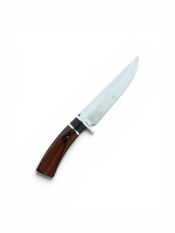 Camping, Outdoor & Bushcraft - Cuțit de vânătoare și drumeție, AVI®, lamă 15 cm, lungime totală 27 cm, grosime lamă 3 mm, 170 g, teacă inclusă, AVI-5021