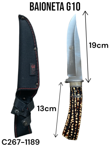 Cutit de vanatoare si drumetie G10, 32cm, AVI-1189 [3]