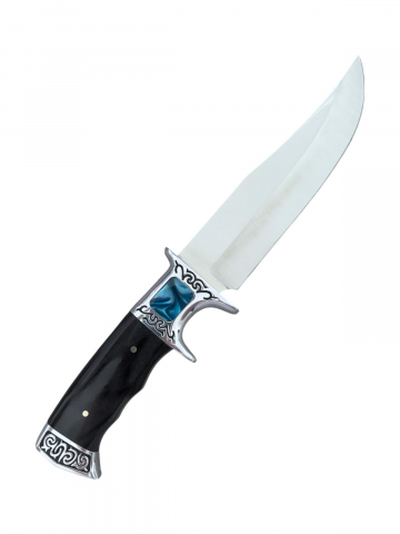 Camping, Outdoor & Bushcraft - Cuțit de vânătoare și drumeție G61, lamă 17 cm, total 30 cm, grosime 4 mm, 330 g, AVI-4999