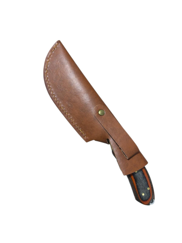 Cuțit de vânătoare și drumeție premium, AVI®, lamă 12 cm, lungime totală 23.5 cm, grosime lamă 4 mm, 200 g, teacă piele, AVI-5180 [1]