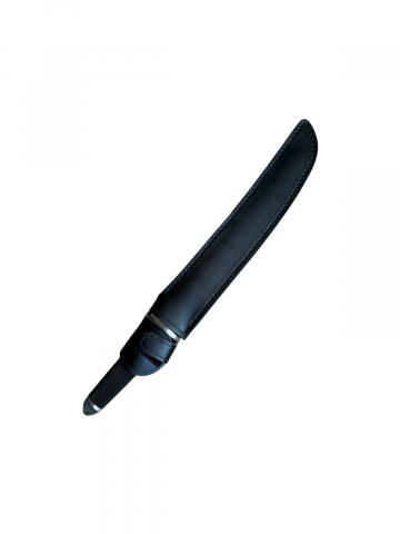 Cutit in stil japonez, teaca piele, lama 21cm, AVI-4193 [1]