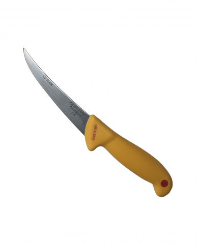 Bucatarie - Cutit macelar lama 13cm, galben, TS-29002