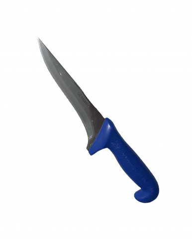 Bucatarie - Cutit macelar premium lama 15 cm, albastru, TS-27691