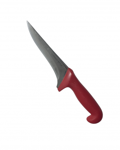 Bucatarie - Cutit macelar premium lama 15 cm, rosu, TS-27693