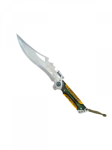 Camping, Outdoor & Bushcraft - Cutit tactic full tang lama 18.5cm, premium, vanatoare si drumetie, cu busola si minilanterna, D67, AVI-4151