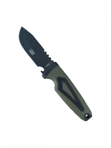 Camping, Outdoor & Bushcraft - Cutit tactic premium, lama 8cm, 4258B, teaca rigida, AVI-4165