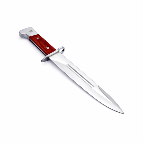 Cutite si bricege - Cuțit tip baionetă, AVI®, lamă 17 cm, lungime totală 28.5 cm, cu teacă inclusă, AVI-2132