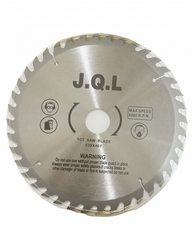 Accesorii polizare si slefuire - Disc de taiat lemn, 230x22.23mm, 40T pentru polizor unghiular, AVI-106