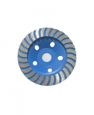 Bricolaj - Disc diamantat 125mm pentru slefuit beton, mozaic, piatra, TS-3382 albastru