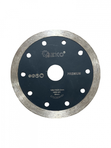 Accesorii polizare si slefuire - Disc diamantat continuu, 125x1x22.2mm, negru, AVI-2527